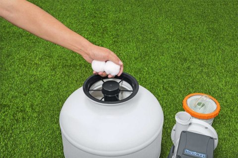 Pompa Piaskowa BESTWAY 58486 FLOWCLEAR 11355L/h + Złączki + Węże Pompa Piaskowa BESTWAY 58486 FLOWCLEAR 11355L/h + Złączki + Węże
