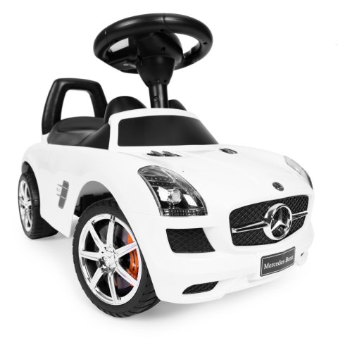 Jeździk, pchacz dla dzieci Mercedes SLS AMG biały