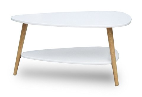 Nowoczesny Stolik Kawowy – Drewniane Nogi, Styl Skandynawski ModernHome Nowoczesny Stolik Kawowy – Drewniane Nogi, Styl Skandynawski ModernHome