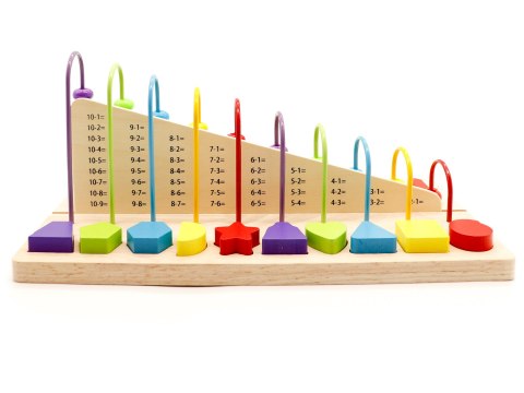 Zabawka Edukacyjna Liczydło z Klockami i Cyframi ECOTOYS
