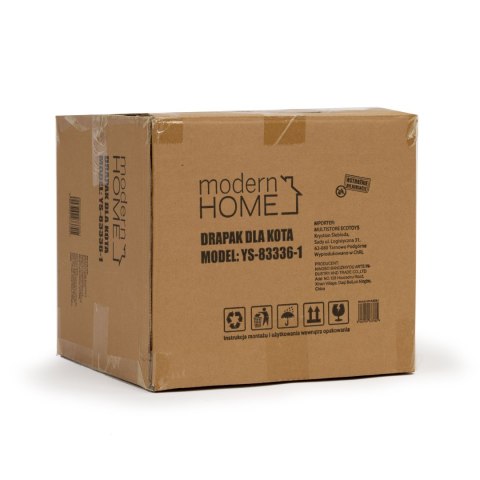 Kompaktowy drapak dla kota Petsi – legowisko, domek, słupek 55,5 cm Kompaktowy drapak dla kota Petsi – legowisko, domek, słupek 55,5 cm