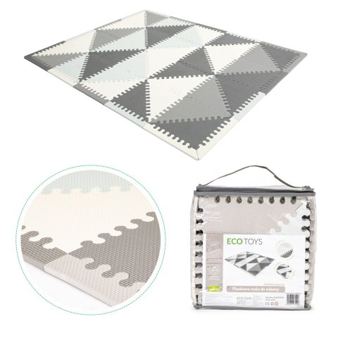 Edukacyjna Mata Piankowa Puzzle EVA – 20 Elementów + Torba ECOTOYS Edukacyjna Mata Piankowa Puzzle EVA – 20 Elementów + Torba ECOTOYS