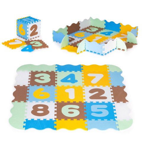 Piankowa Mata Edukacyjna Puzzle IPLAY Nauka Cyferek Piankowa Mata Edukacyjna Puzzle IPLAY Nauka Cyferek