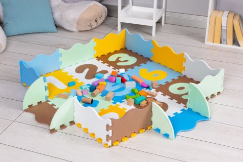 Piankowa Mata Edukacyjna Puzzle IPLAY Nauka Cyferek Piankowa Mata Edukacyjna Puzzle IPLAY Nauka Cyferek