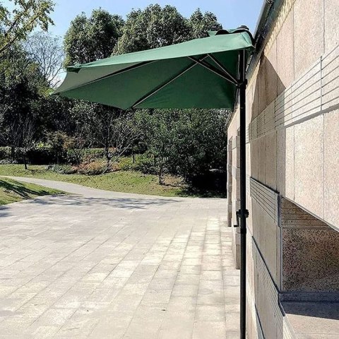 Parasol Ogrodowy Ścienny MultiGarden 2,7 m Zielony Parasol Ogrodowy Ścienny MultiGarden 2,7 m Zielony