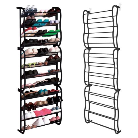 Organizer Na Buty Zawieszany Na Drzwiach ModernHome – 12 Poziomów, 36 Par Organizer Na Buty Zawieszany Na Drzwiach ModernHome – 12 Poziomów, 36 Par