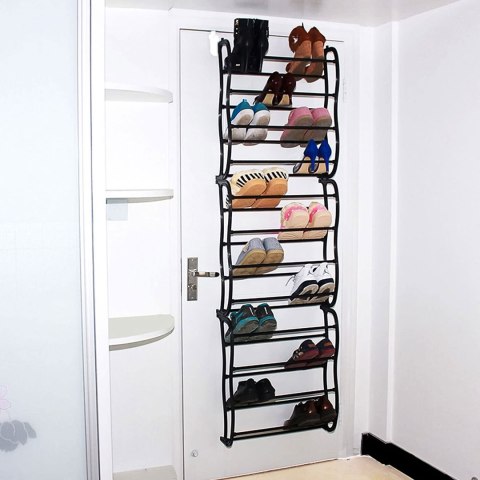 Organizer Na Buty Zawieszany Na Drzwiach ModernHome – 12 Poziomów, 36 Par Organizer Na Buty Zawieszany Na Drzwiach ModernHome – 12 Poziomów, 36 Par