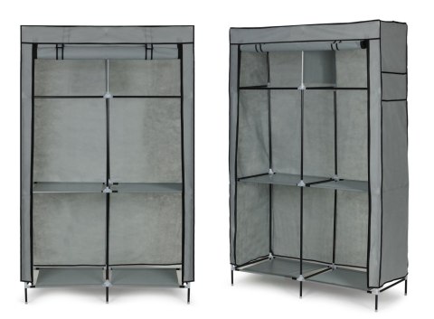 ModernHome Szafa Garderoba Tekstylna Materiałowa 106x43,5x174 cm ModernHome Szafa Garderoba Tekstylna Materiałowa 106x43,5x174 cm