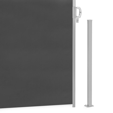 Roleta Boczna na Taras i Balkon – Antracytowa Markiza 180x300 cm
