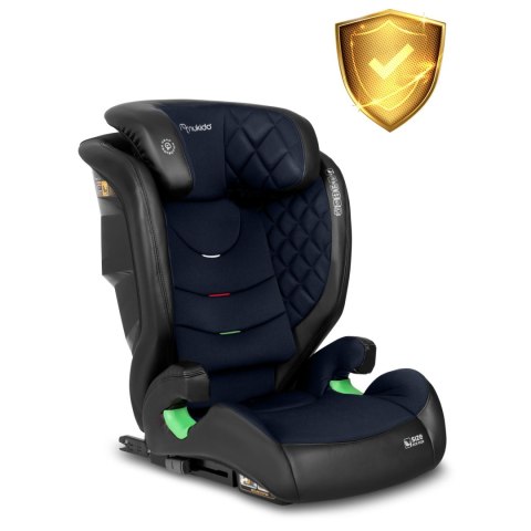 Fotelik samochodowy Nukido Louis ISOFIX i-Size (15-36 kg) - granatowy Fotelik samochodowy Nukido Louis ISOFIX i-Size (15-36 kg) - granatowy
