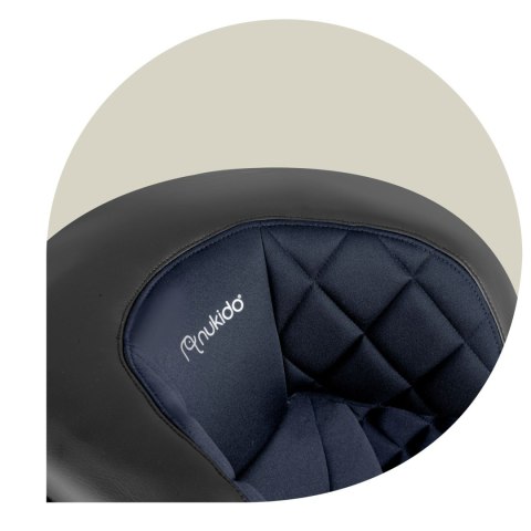 Fotelik samochodowy Nukido Louis ISOFIX i-Size (15-36 kg) - granatowy Fotelik samochodowy Nukido Louis ISOFIX i-Size (15-36 kg) - granatowy