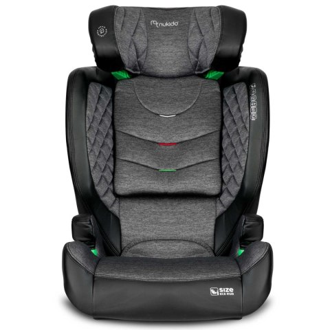 Fotelik samochodowy Nukido Louis ISOFIX i-Size (15-36 kg) - szary Fotelik samochodowy Nukido Louis ISOFIX i-Size (15-36 kg) - szary