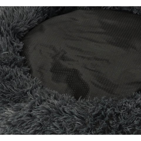 Legowisko Dla Psa Kota Pluszowe Poduszka Czarne 60 Cm Legowisko Dla Psa Kota Pluszowe Poduszka Czarne 60 Cm