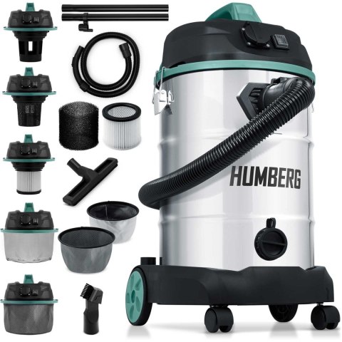 Odkurzacz przemysłowy 30L 1600W HM-402, otrząsanie 30 l Humberg HM-402 Odkurzacz przemysłowy 30L 1600W HM-402, otrząsanie 30 l Humberg HM-402
