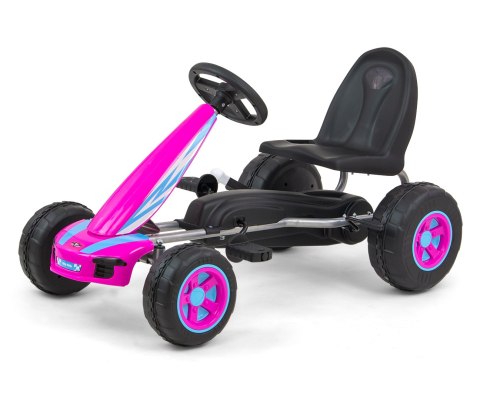 Gokart na pedały Viper Pink