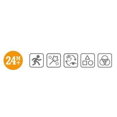 VIGA 51612 Szaro-Biały Sorter Edukacyjny - Auto VIGA 51612 Szaro-Biały Sorter Edukacyjny - Auto