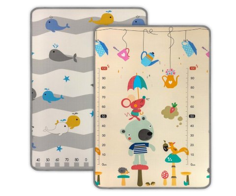 Milly Mally Mata piankowa zwijana Kinder Bear and Whales Milly Mally Mata piankowa zwijana Kinder Bear and Whales