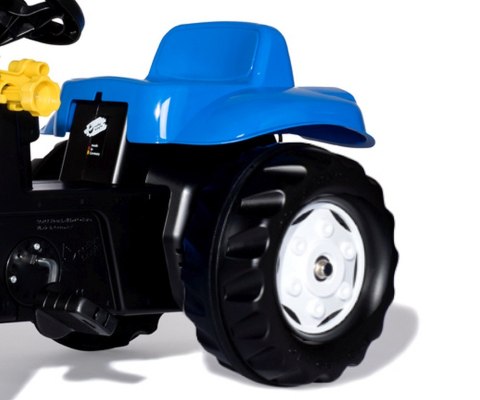 Rolly Toys 023929 Traktor Rolly Kid New Holland Agriculture z łyżka i przyczepą