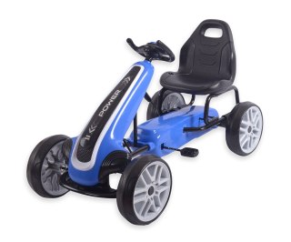 Gokart na pedały Power Blue Milly Mally