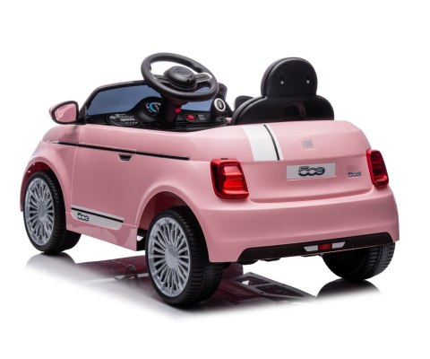 Milly Mally Pojazd na akumulator Fiat 500e Pink