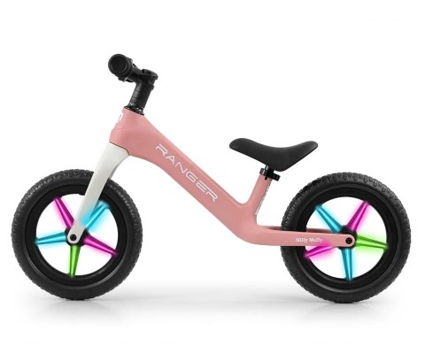 Rowerek Biegowy Ranger Flash Pink Milly Mally Rowerek Biegowy Ranger Flash Pink Milly Mally
