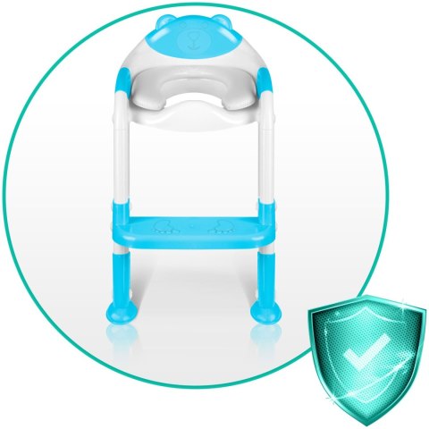 Ergonomiczna Składana Nakładka na Sedes z Drabinką RicoKids Ergonomiczna Składana Nakładka na Sedes z Drabinką RicoKids