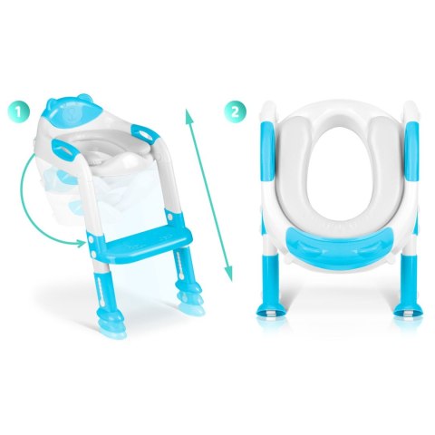 Ergonomiczna Składana Nakładka na Sedes z Drabinką RicoKids Ergonomiczna Składana Nakładka na Sedes z Drabinką RicoKids