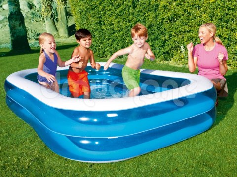 Bestway 54006 Basen Dmuchany 262 x 175 x 51 cm 3w1 z Pokrywą i Matą Bestway 54006 Basen Dmuchany 262 x 175 x 51 cm 3w1 z Pokrywą i Matą