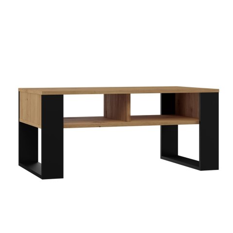 Stolik Kawowy Ława Modern - Dąb Artisan Czarny Stolik Kawowy Ława Modern - Dąb Artisan Czarny