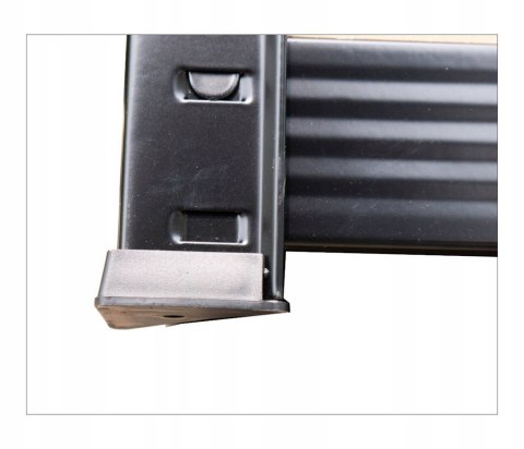 Regał Magazynowy 180x90x40 cm – Stal Ocynkowana, MDF Regał Magazynowy 180x90x40 cm – Stal Ocynkowana, MDF