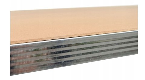 Regał Magazynowy 150x70x30 cm – Stal Ocynkowana, MDF Regał Magazynowy 150x70x30 cm – Stal Ocynkowana, MDF