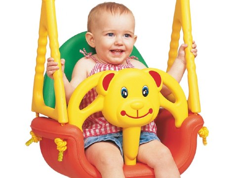 Huśtawka kubełkowa modułowa 3w1 Edu-Play Jumbo - do domu i ogrodu Huśtawka kubełkowa modułowa 3w1 Edu-Play Jumbo - do domu i ogrodu