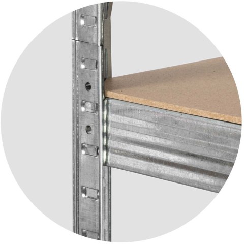 Regał Metalowy 150 x 75 x 30 cm Humberg HR-810 Regał Metalowy 150 x 75 x 30 cm Humberg HR-810
