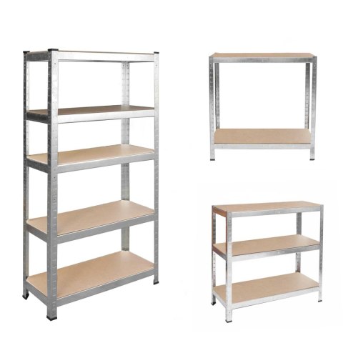 Regał Metalowy Magazynowy Humberg 4843 180 x 90 x 30 cm Regał Metalowy Magazynowy Humberg 4843 180 x 90 x 30 cm