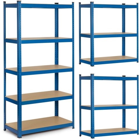 Regał metalowy magazynowy 180 x 90 x 40cm Humberg 4848 Regał metalowy magazynowy 180 x 90 x 40cm Humberg 4848