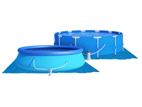 Uniwersalna Mata Pod Basen Ogrodowy 396x396 cm – Model DM-113 Uniwersalna Mata Pod Basen Ogrodowy 396x396 cm – Model DM-113