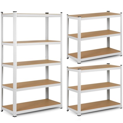 Regał Metalowy Magazynowy Humberg 4841 150 x 75 x 30 cm Regał Metalowy Magazynowy Humberg 4841 150 x 75 x 30 cm