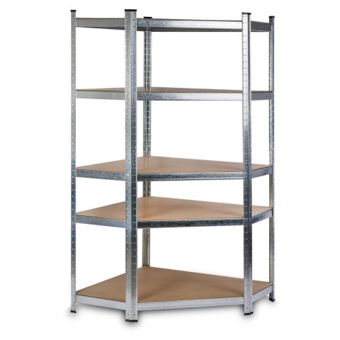 Narożny Regał Metalowy Magazynowy Humberg HR-817 180 x 90 x 40 cm Narożny Regał Metalowy Magazynowy Humberg HR-817 180 x 90 x 40 cm