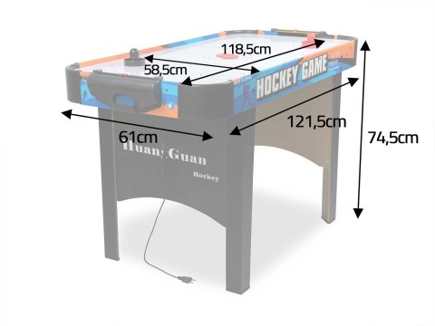 Największy stół Cymbergaj Air Hockey Neo-Sport NS-425 Największy stół Cymbergaj Air Hockey Neo-Sport NS-425