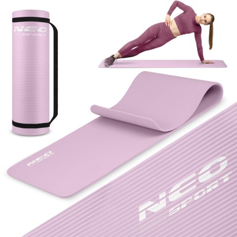 Gruba Mata do Ćwiczeń Jogi i Fitness Neo-Sport 183 x 60 x 1cm Neo-Sport Gruba Mata do Ćwiczeń Jogi i Fitness Neo-Sport 183 x 60 x 1cm Neo-Sport