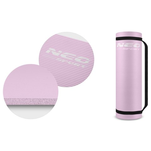 Gruba Mata do Ćwiczeń Jogi i Fitness Neo-Sport 183 x 60 x 1cm Neo-Sport Gruba Mata do Ćwiczeń Jogi i Fitness Neo-Sport 183 x 60 x 1cm Neo-Sport