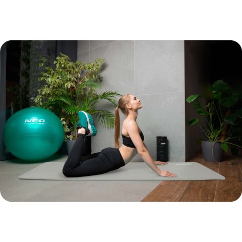 Mata do Ćwiczeń i Jogi 183 x 60 cm Neo-Sport - szara Mata do Ćwiczeń i Jogi 183 x 60 cm Neo-Sport - szara