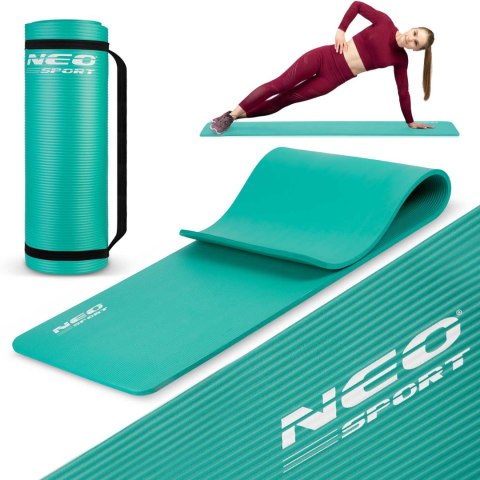 Gruba Mata do Ćwiczeń Jogi i Fitnesu Neo-Sport 183 x 60 cm Gruba Mata do Ćwiczeń Jogi i Fitnesu Neo-Sport 183 x 60 cm