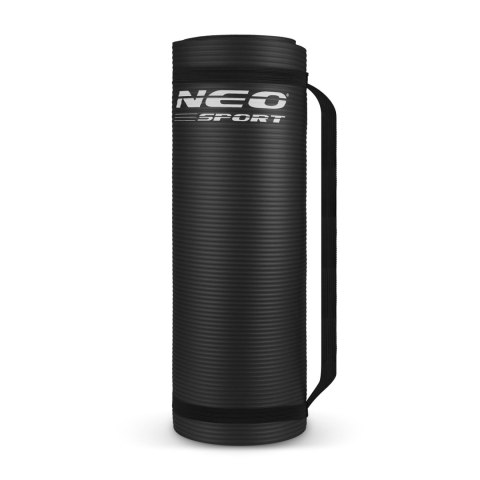 Gruba Mata do Ćwiczeń i Jogi Neo-Sport 183 x 60 x 1,5 cm – Czarna Gruba Mata do Ćwiczeń i Jogi Neo-Sport 183 x 60 x 1,5 cm – Czarna