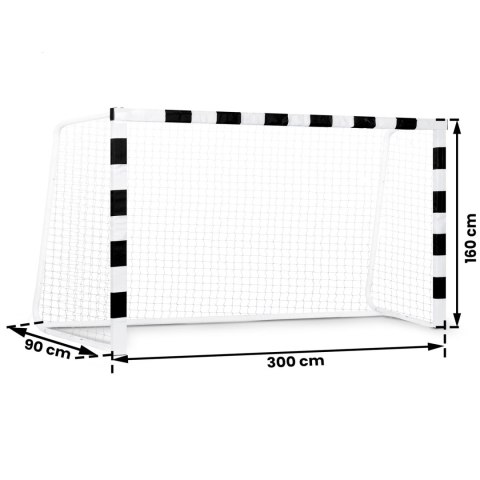 Bramka Piłkarska Neo-Sport – Duża, Stalowa, Z Pokrowcem, 300x160x90 cm Bramka Piłkarska Neo-Sport – Duża, Stalowa, Z Pokrowcem, 300x160x90 cm