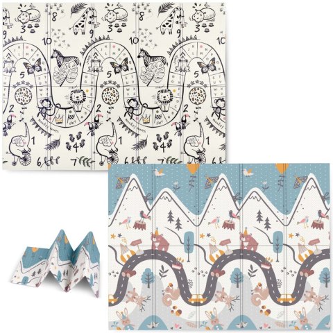 Mata piankowa edukacyjna składana 200 x 150 x 1 cm Nukido NK-341 Mata piankowa edukacyjna składana 200 x 150 x 1 cm Nukido NK-341