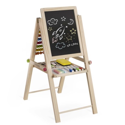 Wielofunkcyjna Tablica Edukacyjna Ricokids – Magnetyczna, Kredowa, Z Liczydłem Wielofunkcyjna Tablica Edukacyjna Ricokids – Magnetyczna, Kredowa, Z Liczydłem