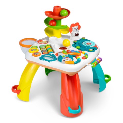 Stolik i Tablica Edukacyjna RicoKids 2w1 - Pianinko, Zjeżdżalnia, Klocki, Stolik i Tablica Edukacyjna RicoKids 2w1 - Pianinko, Zjeżdżalnia, Klocki,