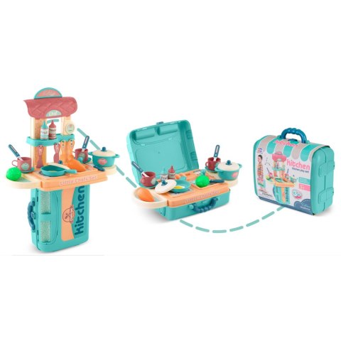MINI kuchnia w walizce dla dzieci 3w1 - Ricokids MINI kuchnia w walizce dla dzieci 3w1 - Ricokids