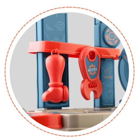 MINI Zestaw Majsterkowicza 3w1: Warsztat, Walizka, Stół Roboczy MINI Zestaw Majsterkowicza 3w1: Warsztat, Walizka, Stół Roboczy